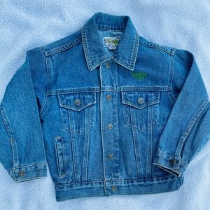 Vintage Rainforest cafe Jean Jacket